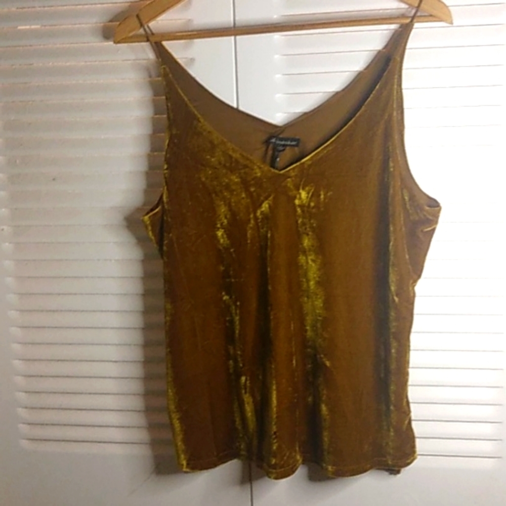 Shinestar spaghetti strap top.